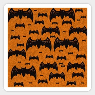 Halloween bats pattern Magnet